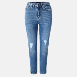 Pieces Jeans Fem wv in Blue