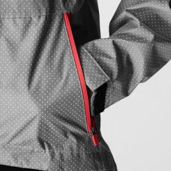 Pinnacle Fully Reflective Cycling Jacket Ladies in Silver