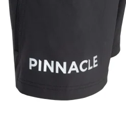 Pinnacle Mens Baggy Shorts in Black
