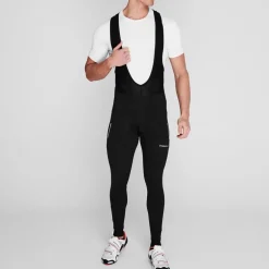Pinnacle Mens Performance Bib Tights in Black