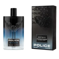Police Deep Blue Edt 100ml in Blue
