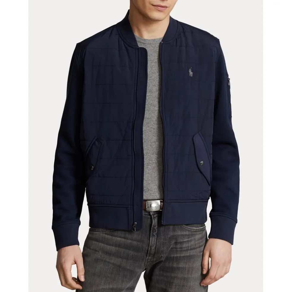 Polo Ralph Lauren Dknt Bomber Regular Fit Jacket in Blue