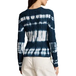 Polo Ralph Lauren Julianna Tie Dye Jumper in Blue