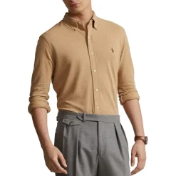 Polo Ralph Lauren Logo Shirt in Beige