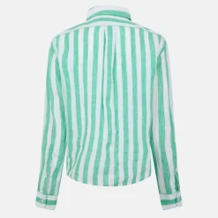 Polo Ralph Lauren Polo Crop Shirt in Green