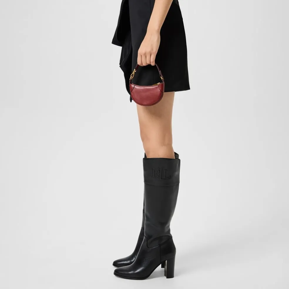 Polo Ralph Lauren Polo Id Leather Card Case in Red