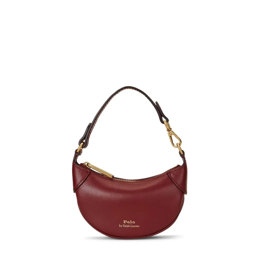 Polo Ralph Lauren Polo Id Leather Card Case in Red