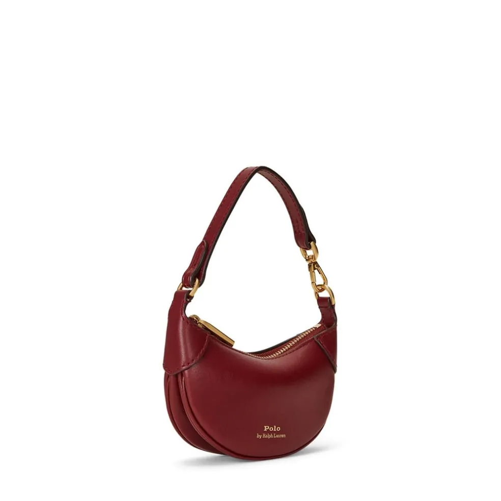 Polo Ralph Lauren Polo Id Leather Card Case in Red