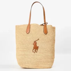 Polo Ralph Lauren Polo Natural Tote in Beige