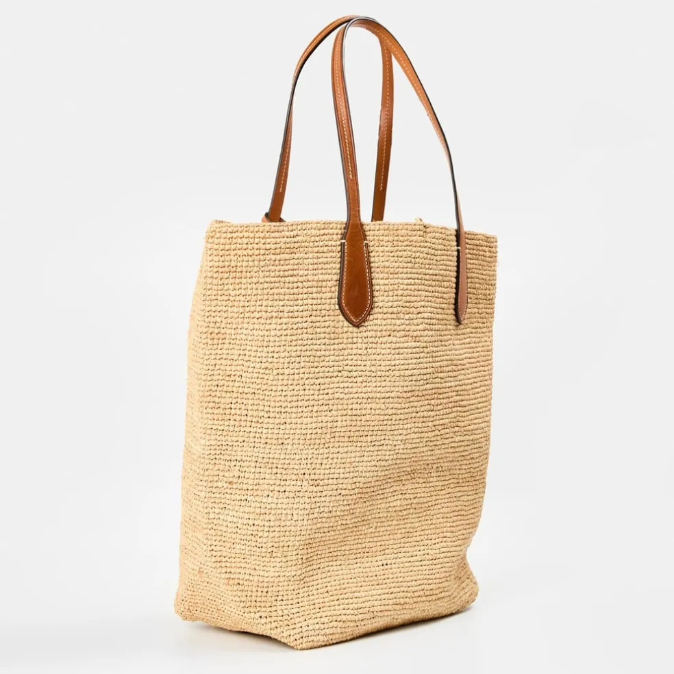 Polo Ralph Lauren Polo Natural Tote in Beige