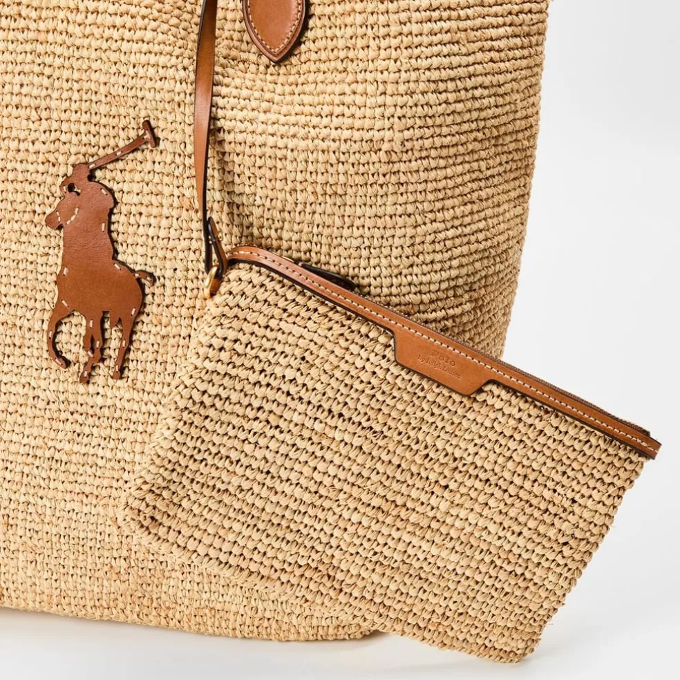 Polo Ralph Lauren Polo Natural Tote in Beige