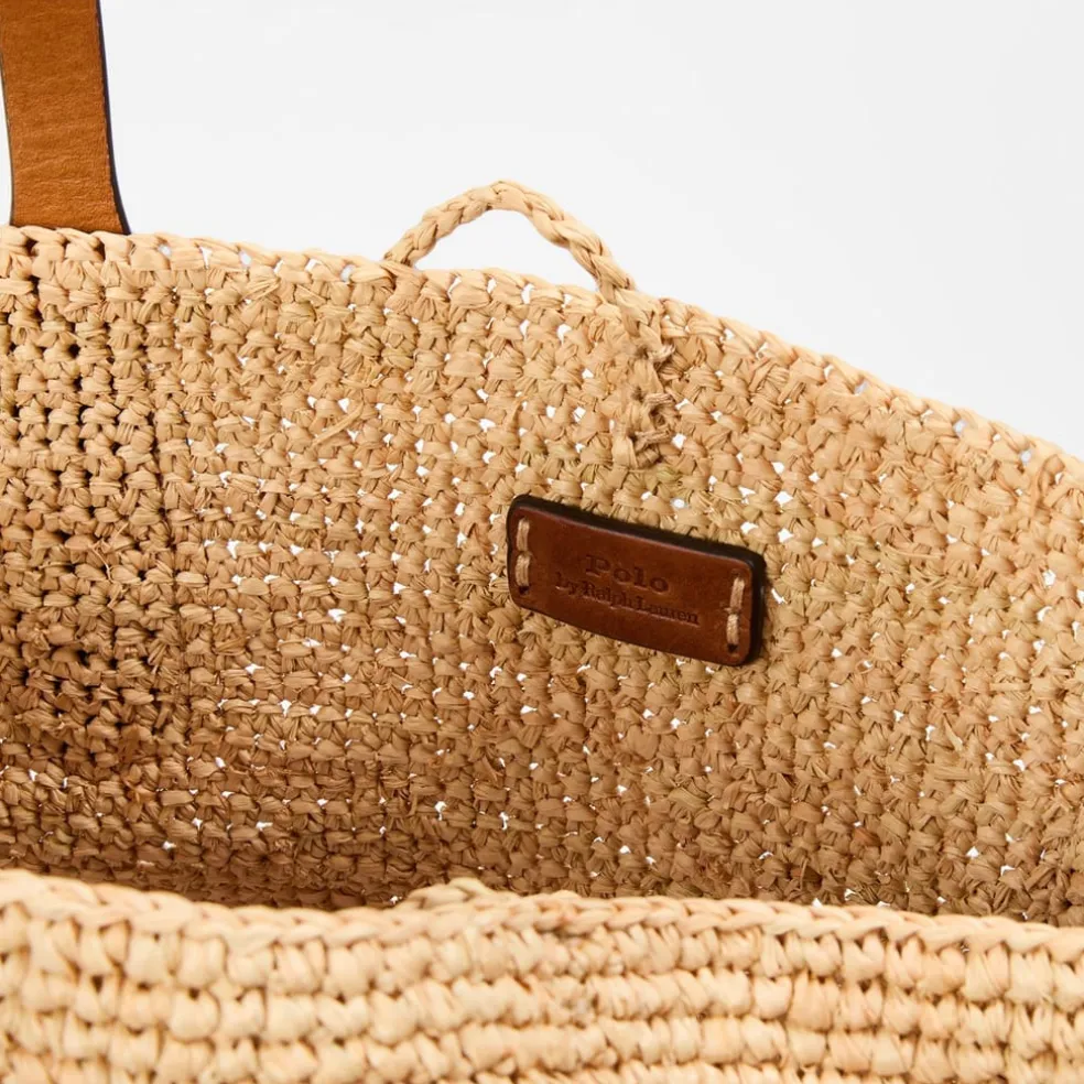 Polo Ralph Lauren Polo Natural Tote in Beige