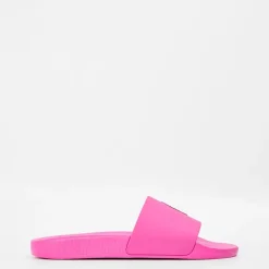 Polo Ralph Lauren Pony Polo Slide in Pink
