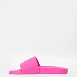 Polo Ralph Lauren Pony Polo Slide in Pink