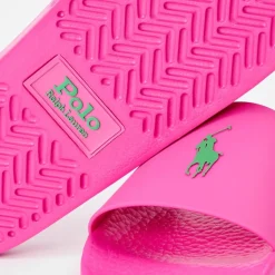 Polo Ralph Lauren Pony Polo Slide in Pink