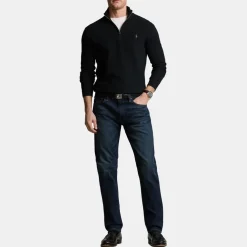 Polo Ralph Lauren Ralph Lauren Quarter Zip Jumper in Black