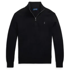 Polo Ralph Lauren Ralph Lauren Quarter Zip Jumper in Black
