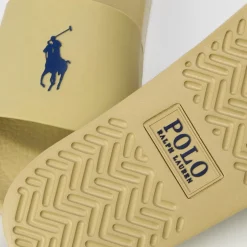 Polo Ralph Lauren Sliders in Beige