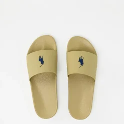 Polo Ralph Lauren Sliders in Beige