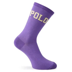Polo Ralph Lauren Western Bear Socks Box Of 3 in Purple