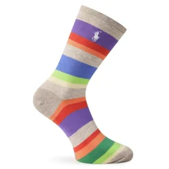 Polo Ralph Lauren Western Bear Socks Box Of 3 in Purple