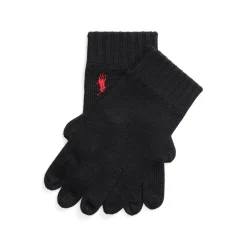 Polo Ralph Lauren Wool Gloves in Black