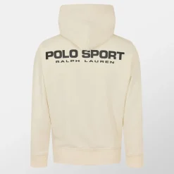 Polo Sport by Ralph Lauren Print Hoodie in Cream