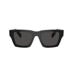 Prada Square Symbole Sunglasses in Black