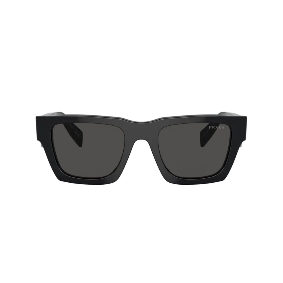 Prada Square Symbole Sunglasses in Black