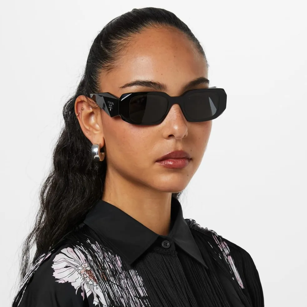 Prada Womens Sunglasses in Black