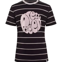 Pretty Green Capella Crew Neck Regular Fit T-Shirt in Black