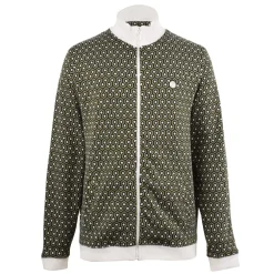 Pretty Green Geo Tracktop in Green