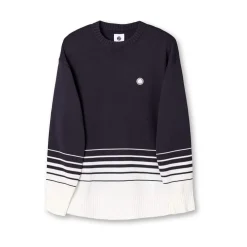 Pretty Green Knit Jumper in Blue