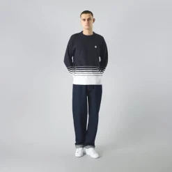 Pretty Green Knit Jumper in Blue