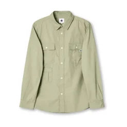 Pretty Green Long Sleeve Shirt in Green
