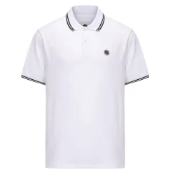Pretty Green Mens Barton Polo in White