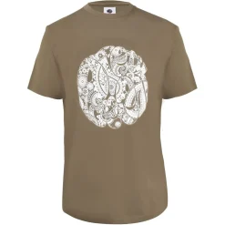 Pretty Green Regular Fit Crew Neck T-Shirt in Green