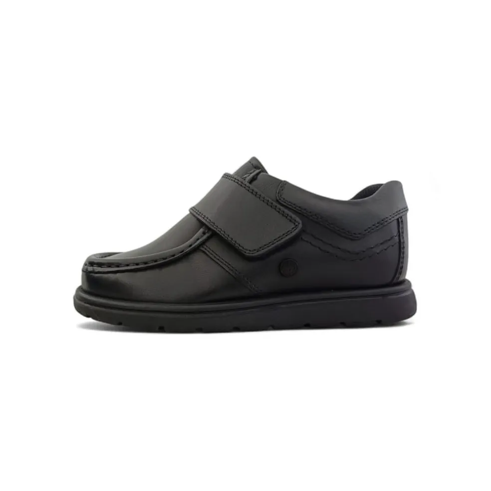 Pretty Green Waltham Vel ch in Black