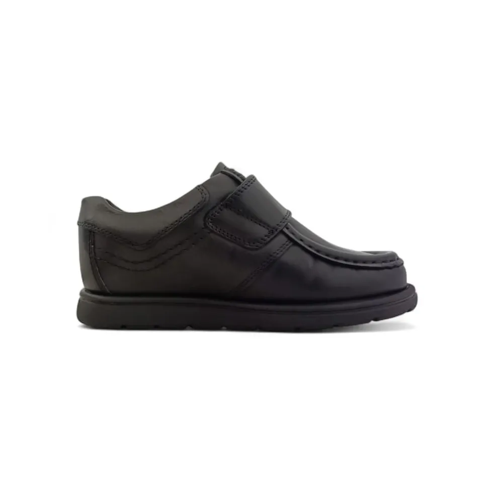 Pretty Green Waltham Vel ch in Black