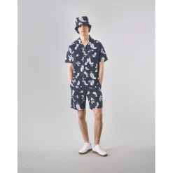 Pretty Green Widnes Pais Shirt in Blue