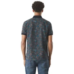 Pretty Green Wonderwll Paispol Regular Fit Shirt in Grey