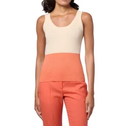 PS Paul Smith Relaxed Fit Sleeveless Sweater in White