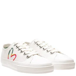 PS Paul Smith Canvasas Trainer Ladies in White