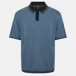 PS Paul Smith Knit Polo in Blue