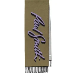 PS Paul Smith Logo Scarf in Green