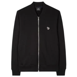 PS Paul Smith Mens Smith Regular Zebra Bomber Jacket in Black