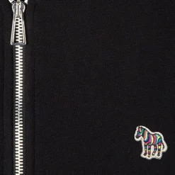 PS Paul Smith Mens Smith Regular Zebra Bomber Jacket in Black