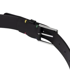PS Paul Smith Pin Buckle Logo Belt in Black