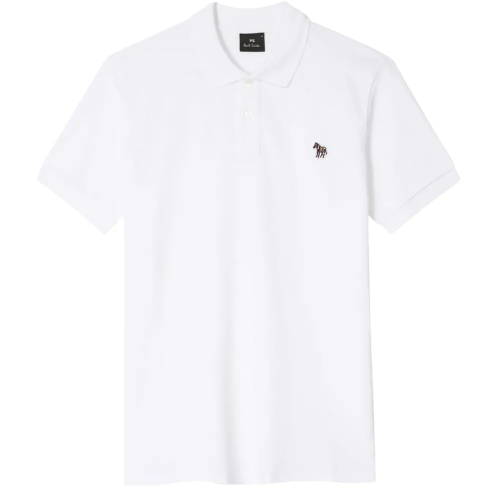 PS Paul Smith Regular Polo Shirt in White