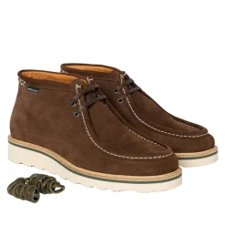 PS Paul Smith Tobruk Lace Up Chukka Boots in Brown